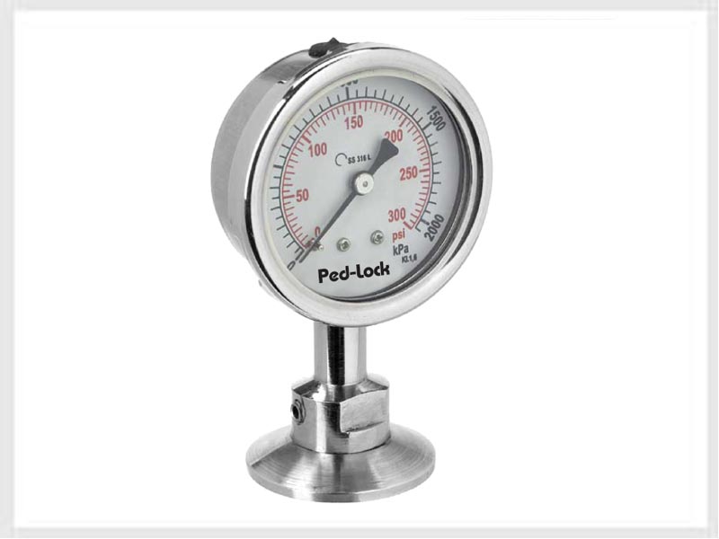 digital pressure and temperature gauge